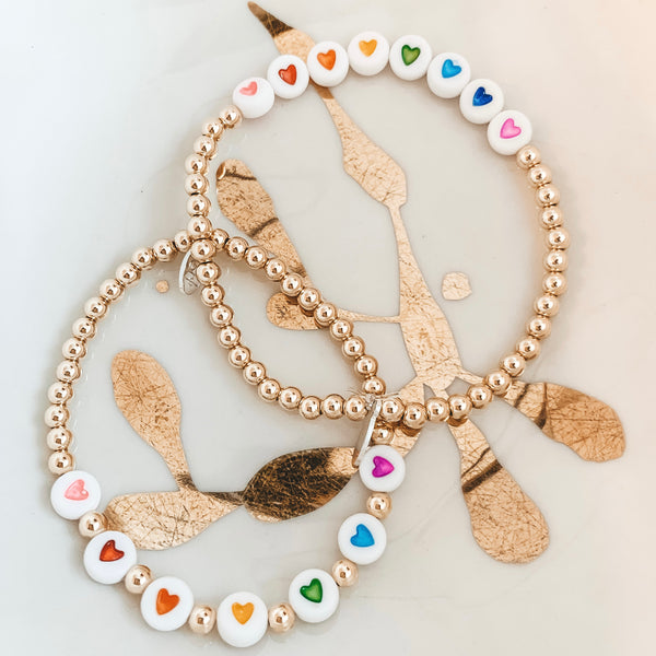 three pearl beaded bracelet – ash hoffman jewelry