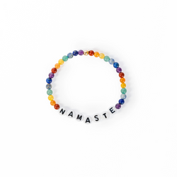 chakra beaded bracelet