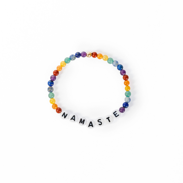 chakra beaded bracelet