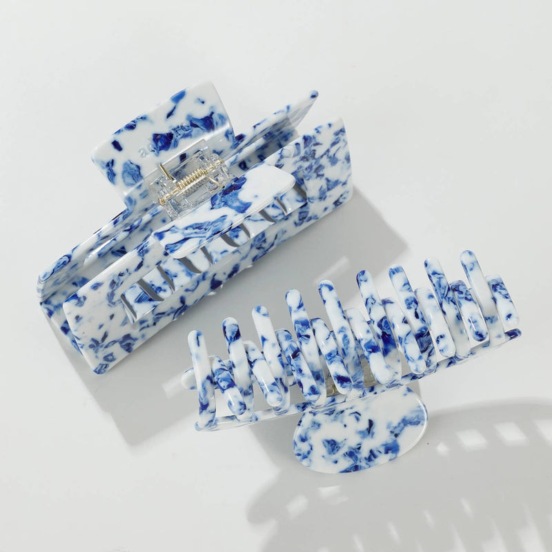 Coastal Blue Large | Assorted Large Claw Clips