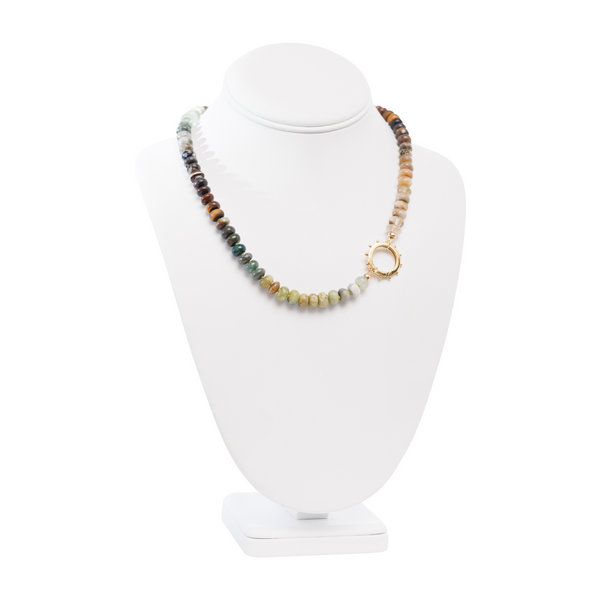 Evergreen Beaded Necklace