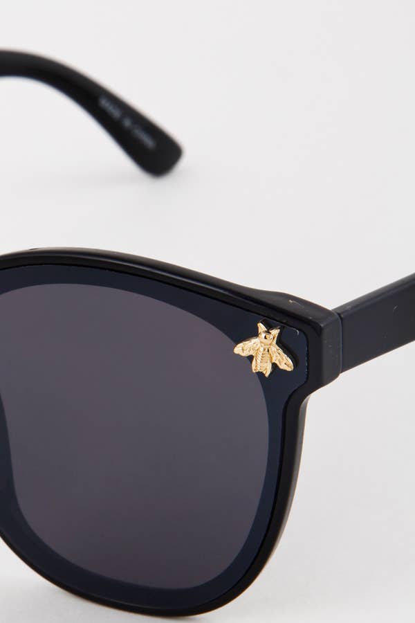 Butterfly Bee Studded Fashion Sunglasses