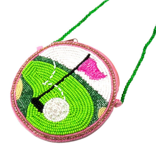 Hole in one GOLF THEME CROSSBODY BAG