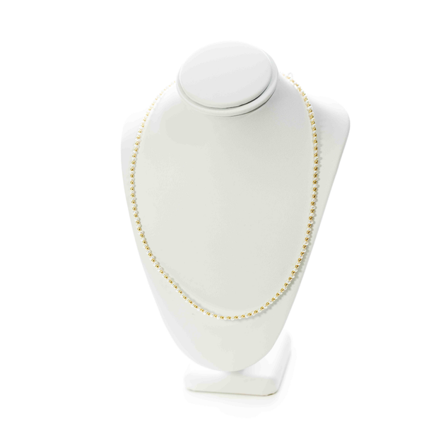 Pearl & Gold Beaded Necklace