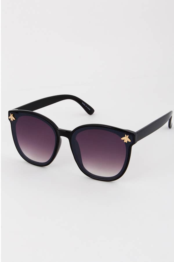 Butterfly Bee Studded Fashion Sunglasses
