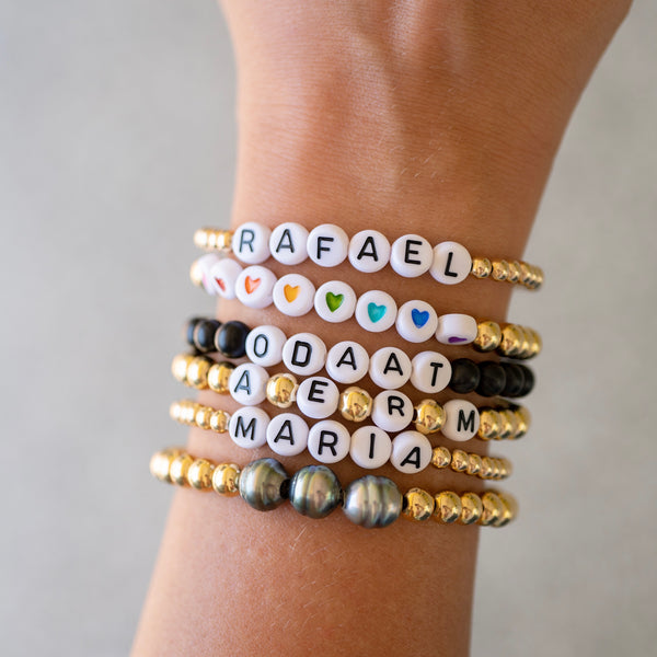 custom black onyx beaded bracelet – ash hoffman jewelry