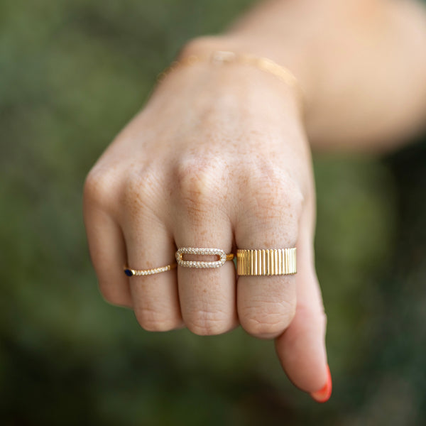 Diamond Encrusted Ring