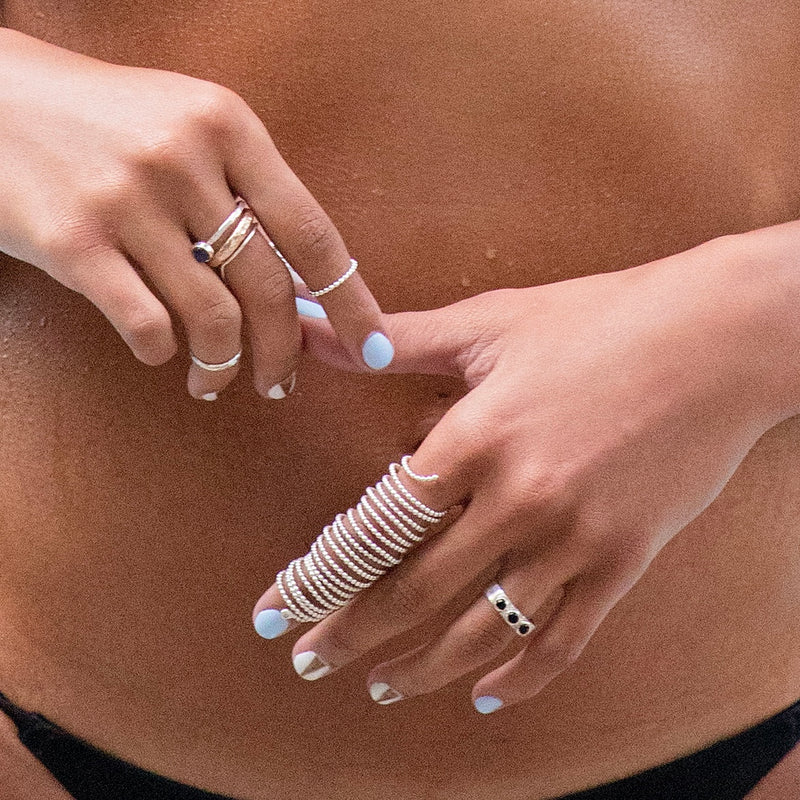 Sterling Silver Spiral Ring