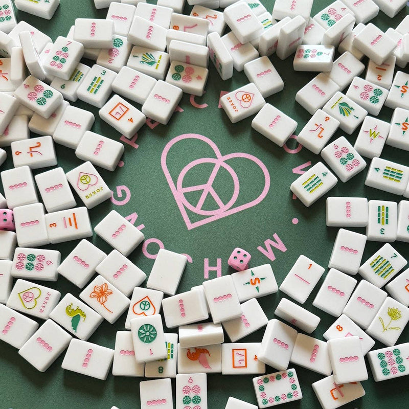 Peace Love Mahjong - Vibrant Vibes Tiles – ash hoffman jewelry