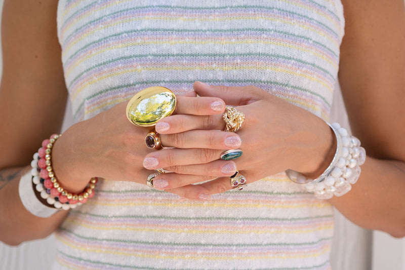 domed statement ring