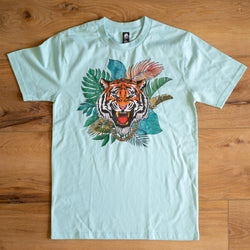 Gold chained Tiger  t shirts