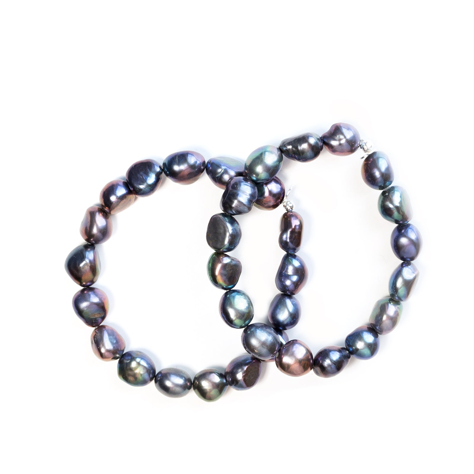 pearl elastic bracelet – ash hoffman jewelry